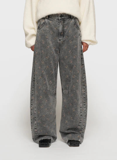 Western pants monogram