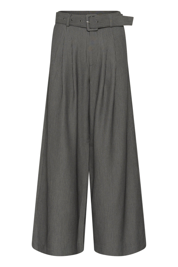 Pinstriped high pant