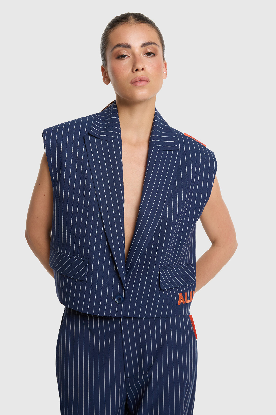 Al striped waistcoat 744