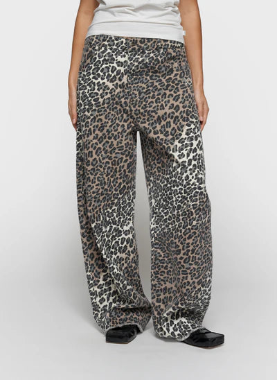 Western pants LEOPARD