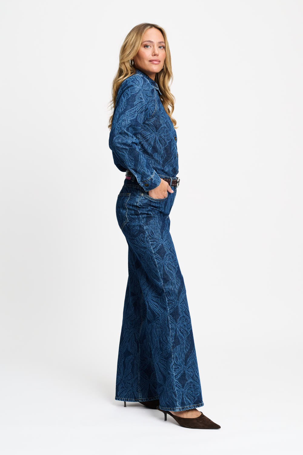 Pom julia bows jeans