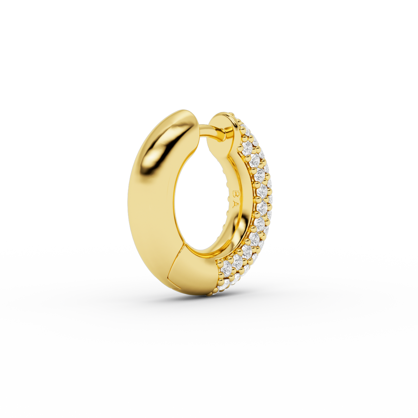 Chunky kos DIAMOND EARRING