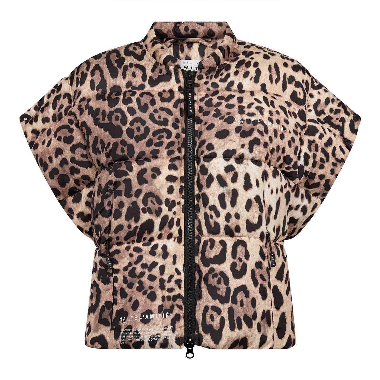 Animal puffer vest