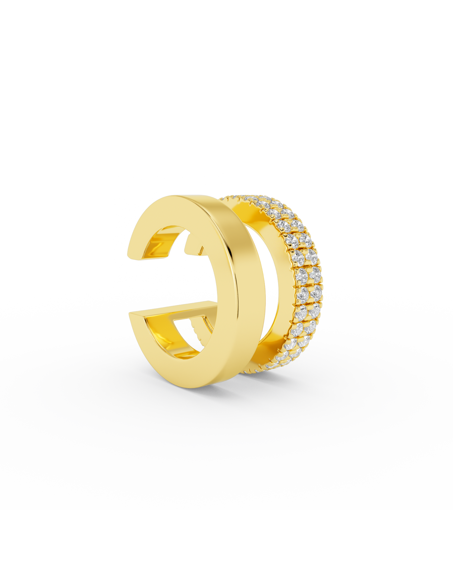 Odette double earcuff