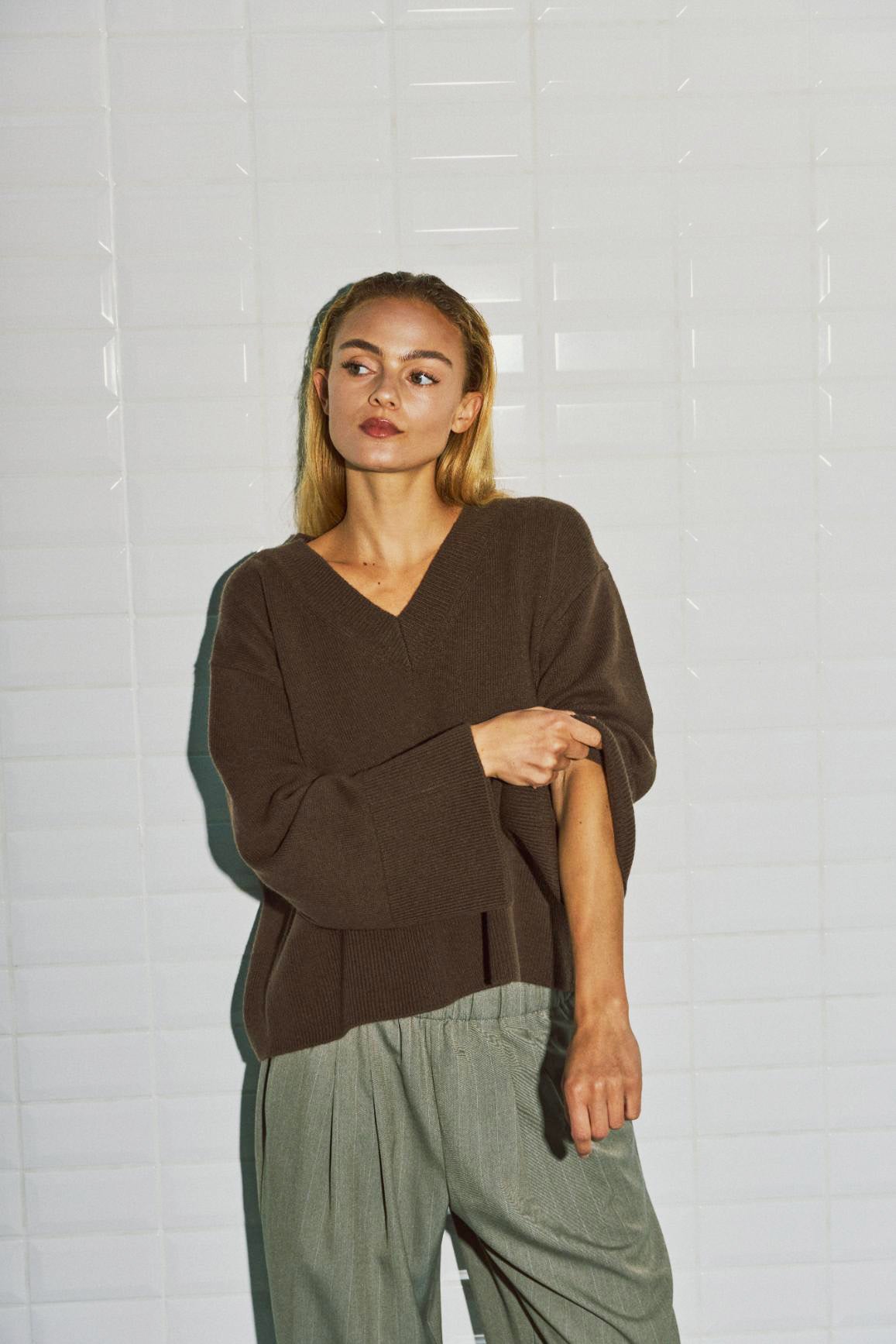 Camilla ls V NECK pull