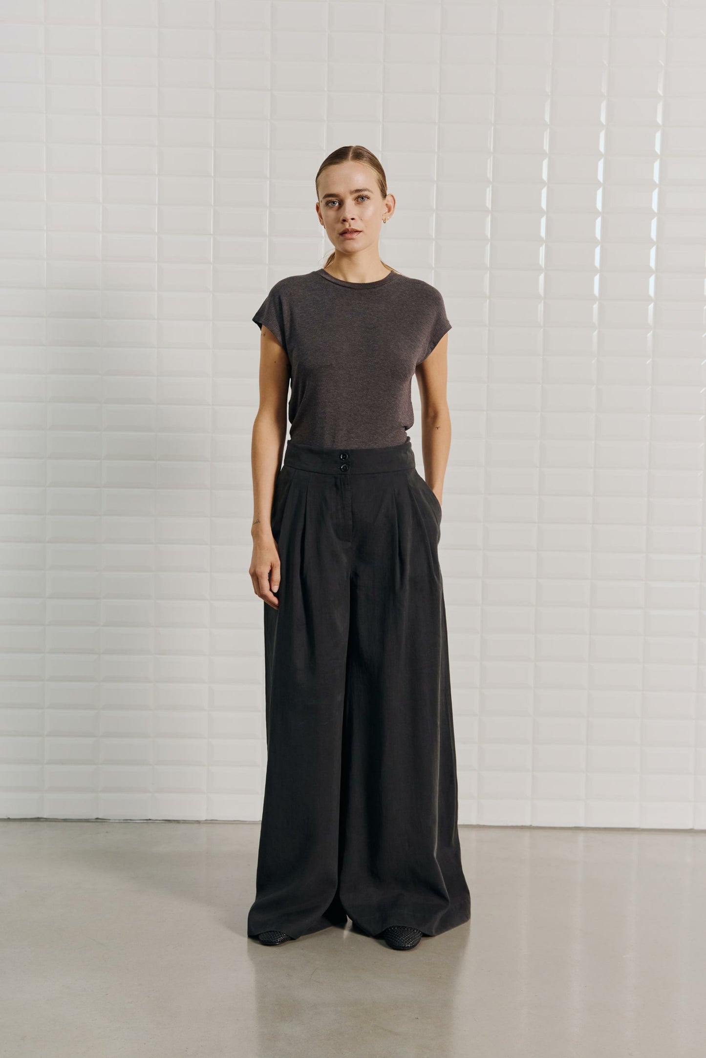 Marleen tailored wide pant