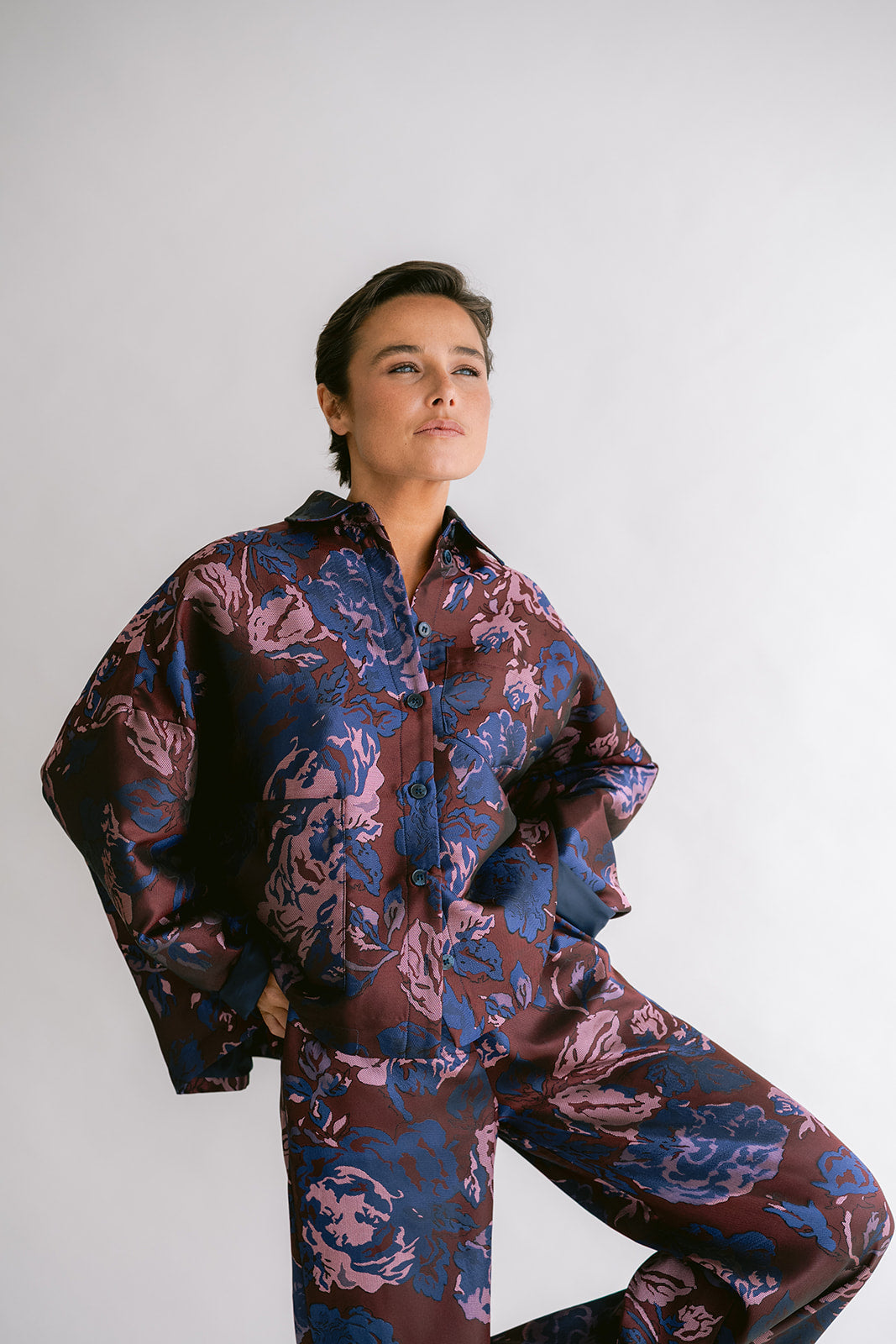 Mon flower blouse