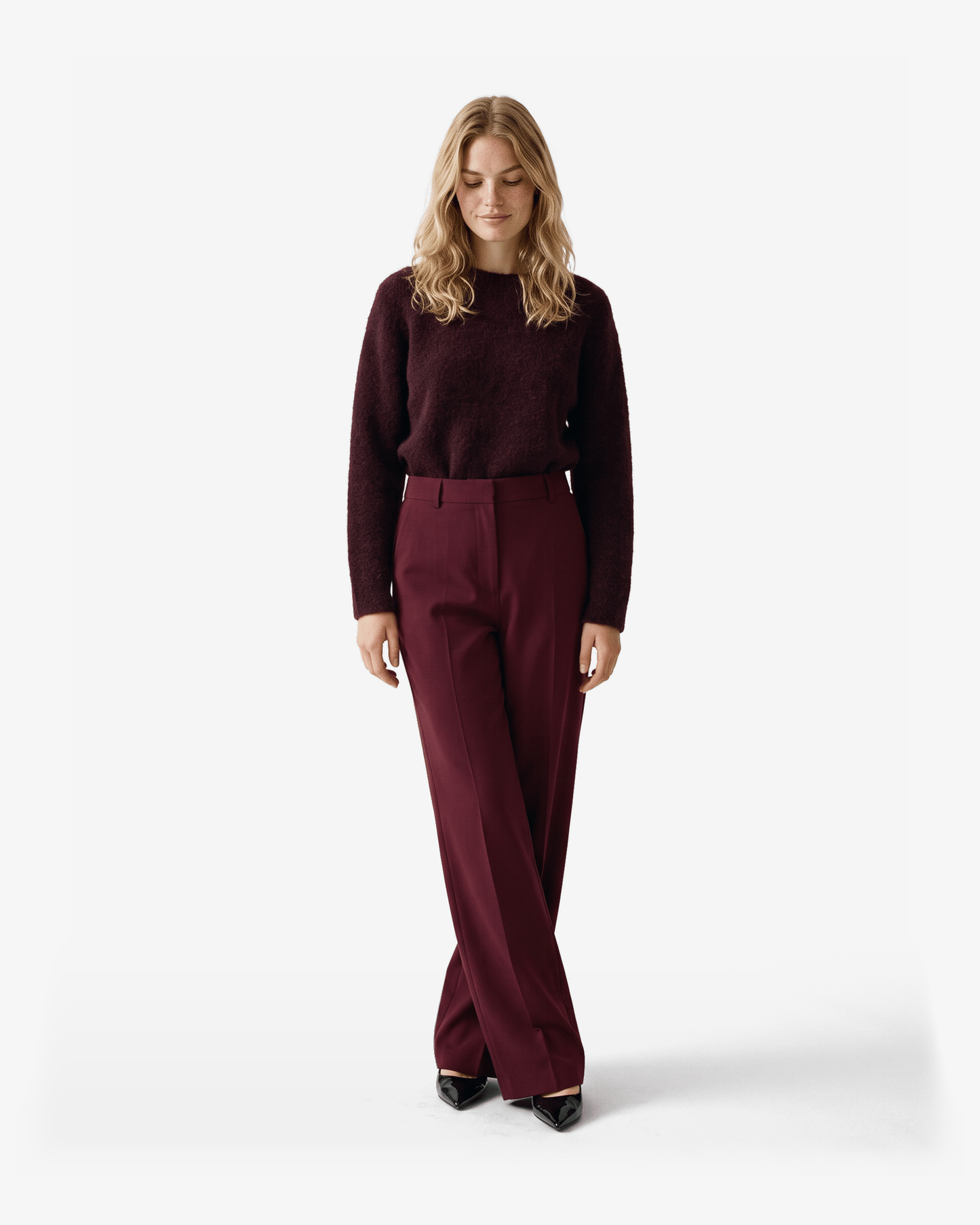 Moore pleated pants