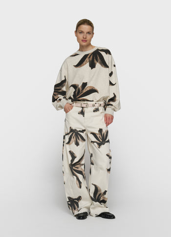 Western pants flower