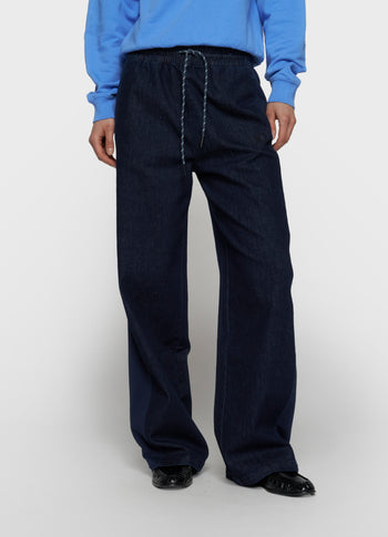 Western pants chambray