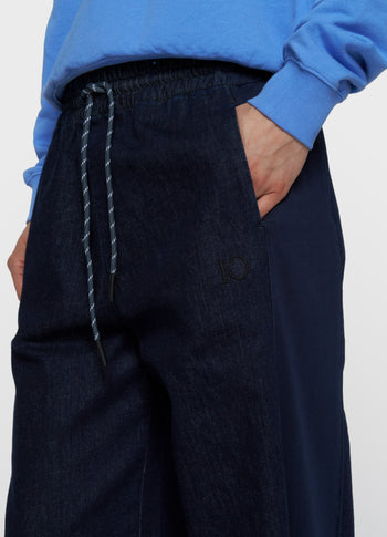 Western pants chambray
