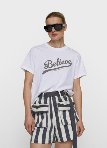 petite tee believe