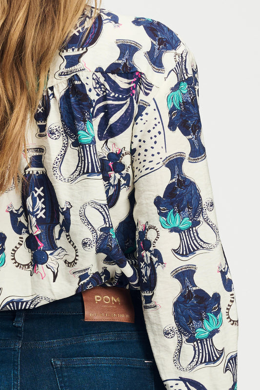 Pom Milly vases cream