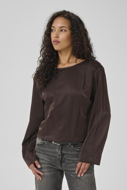 Estelle wrap blouse