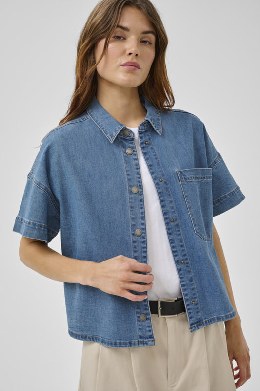 Denim shirt