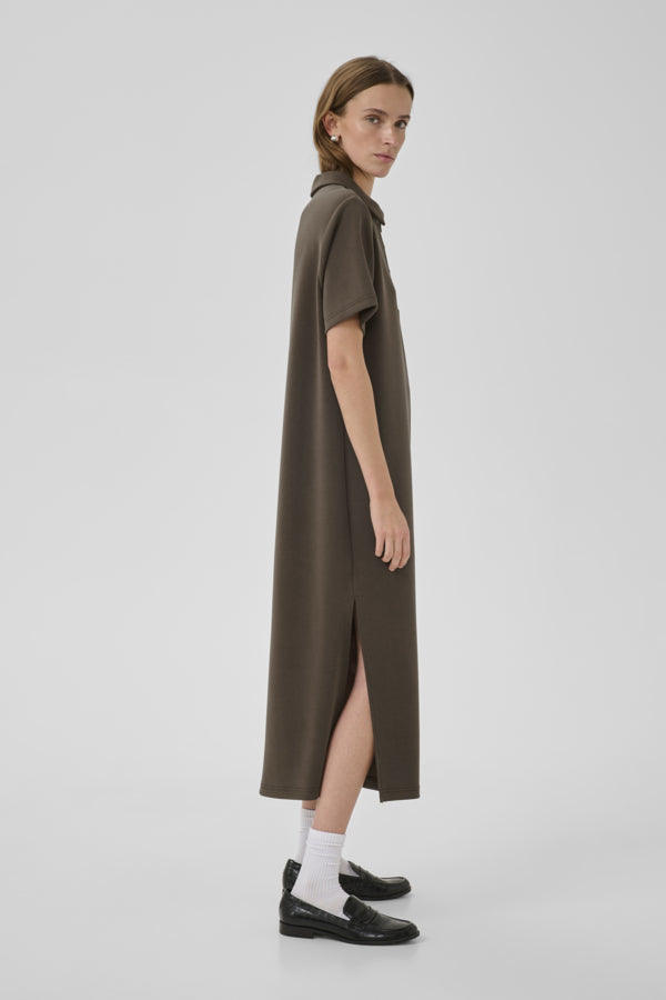 Helle polo long dress