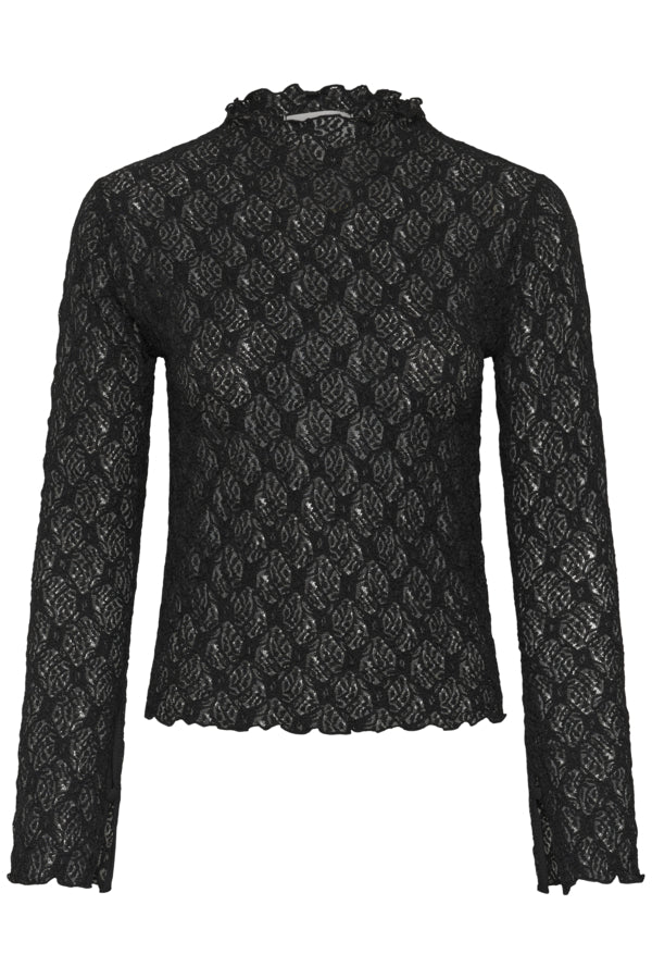 Etta turtleneck mesh