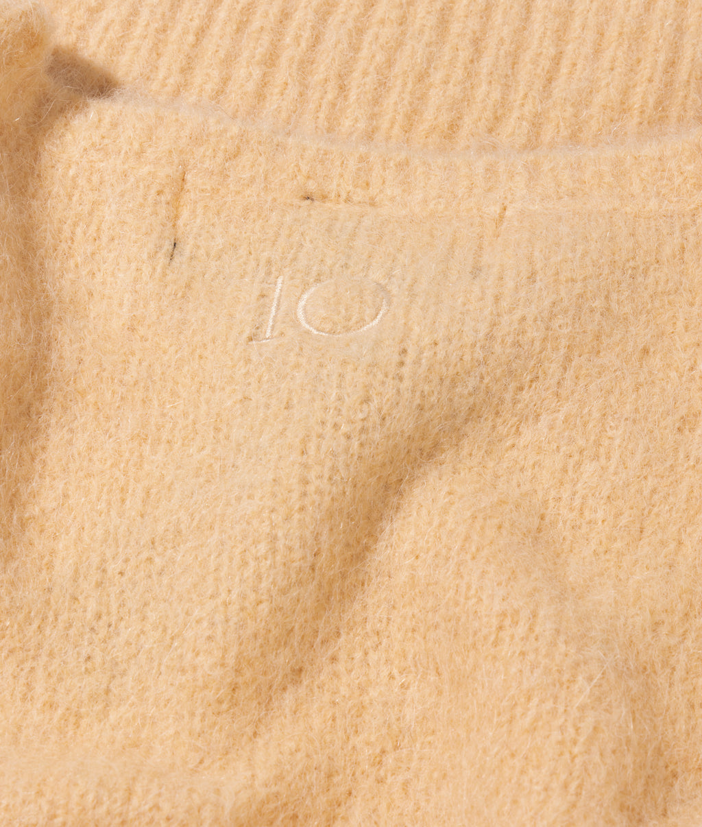 Puff sleeve knit sweater