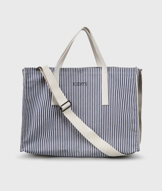 Canvas shopper stripes