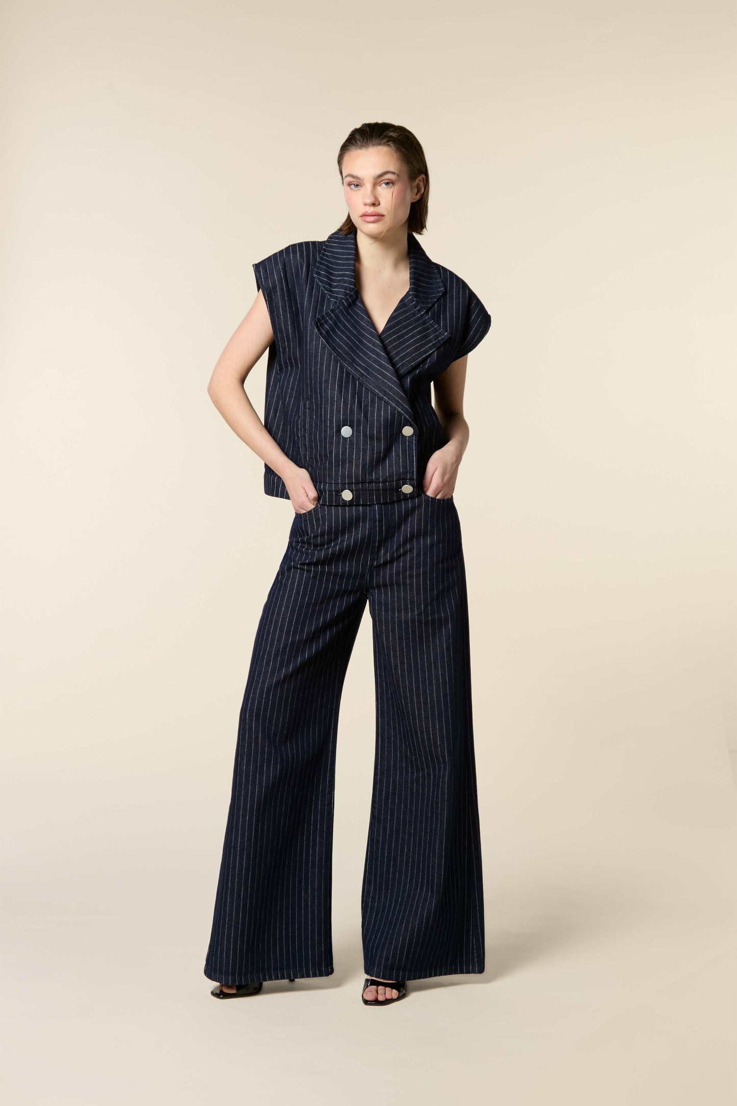 Palazzo pinstripe M30