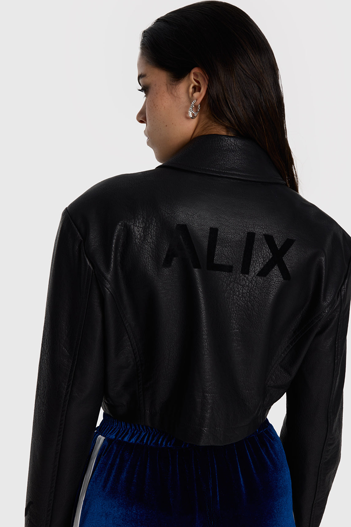 Al faux leather Blouse 2412405941