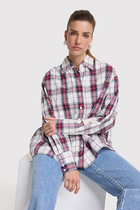 Al studded blouse