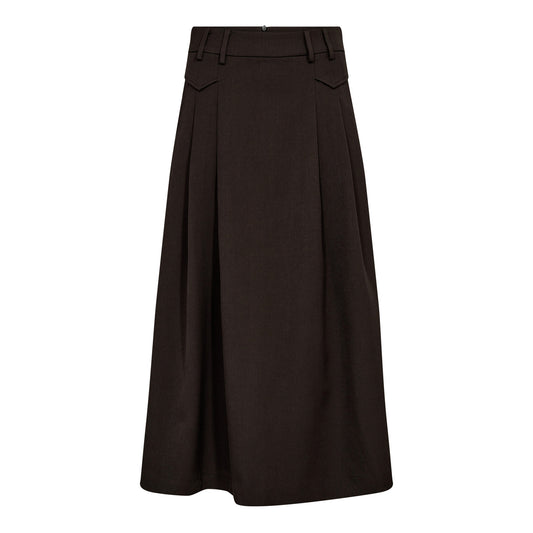 Luna pocket pleat skirt