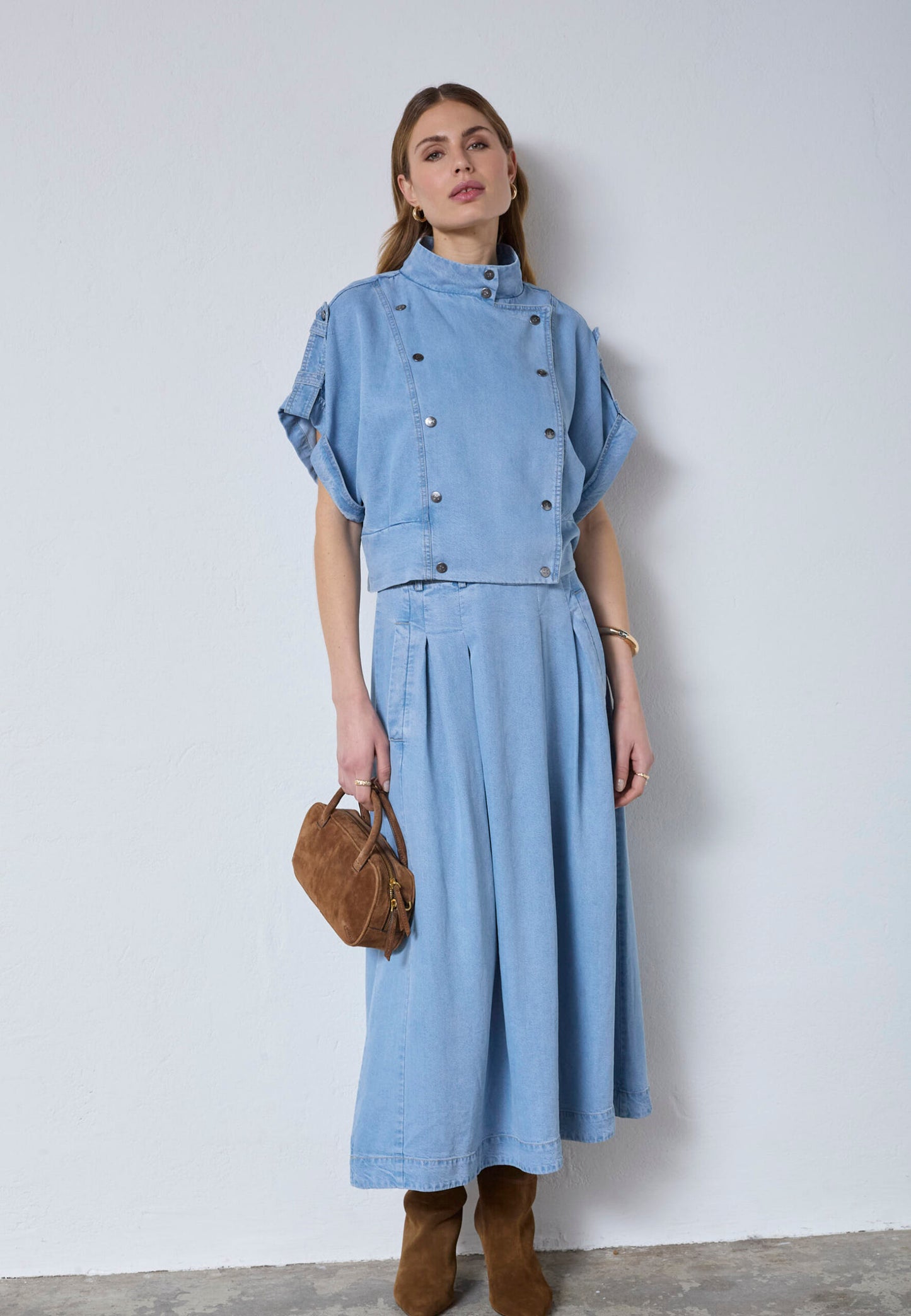 Tilly anya pleat skirt