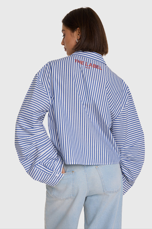 Al stripe blouse