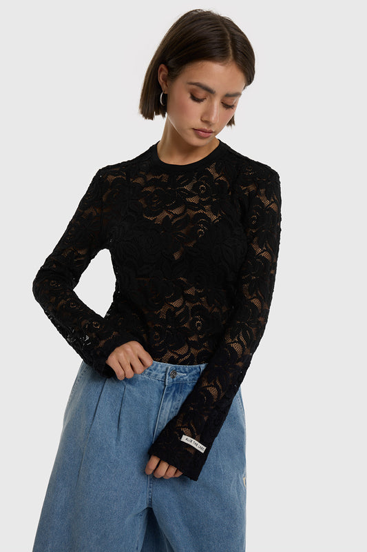 Al lace top 643