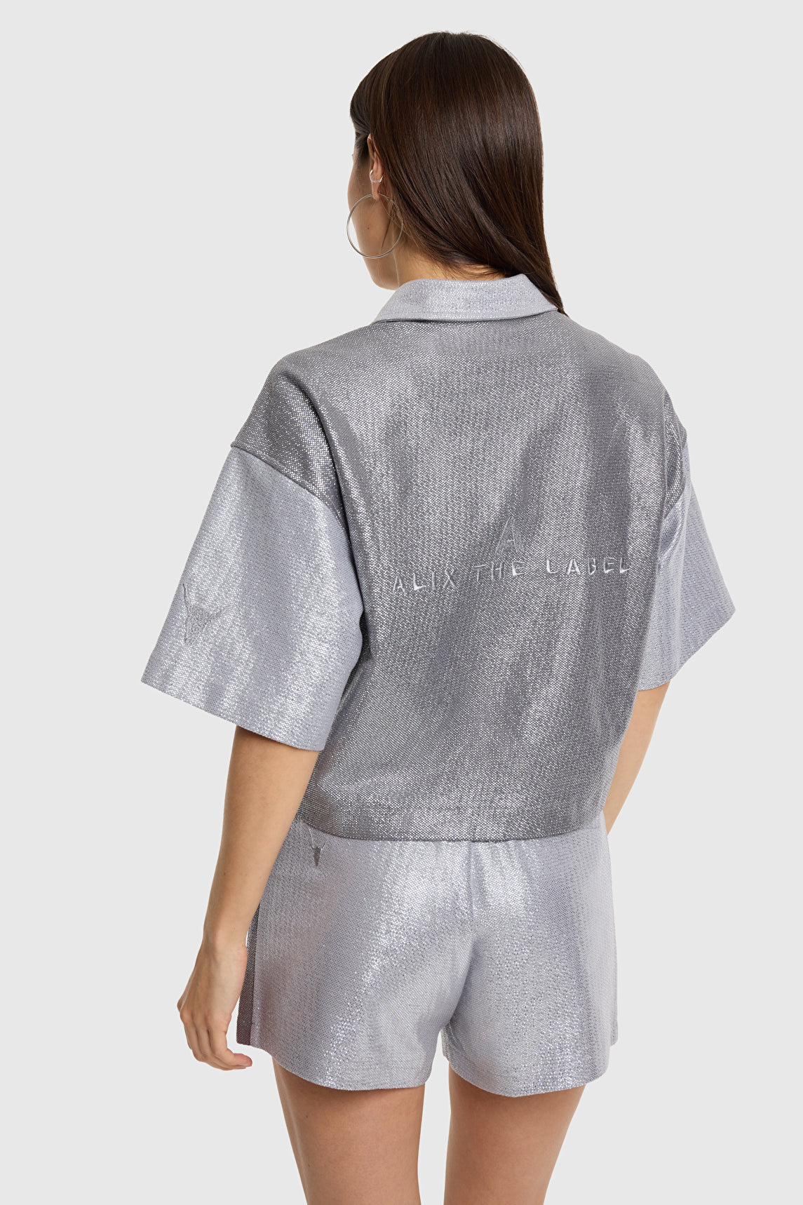 Al foil blouse 720