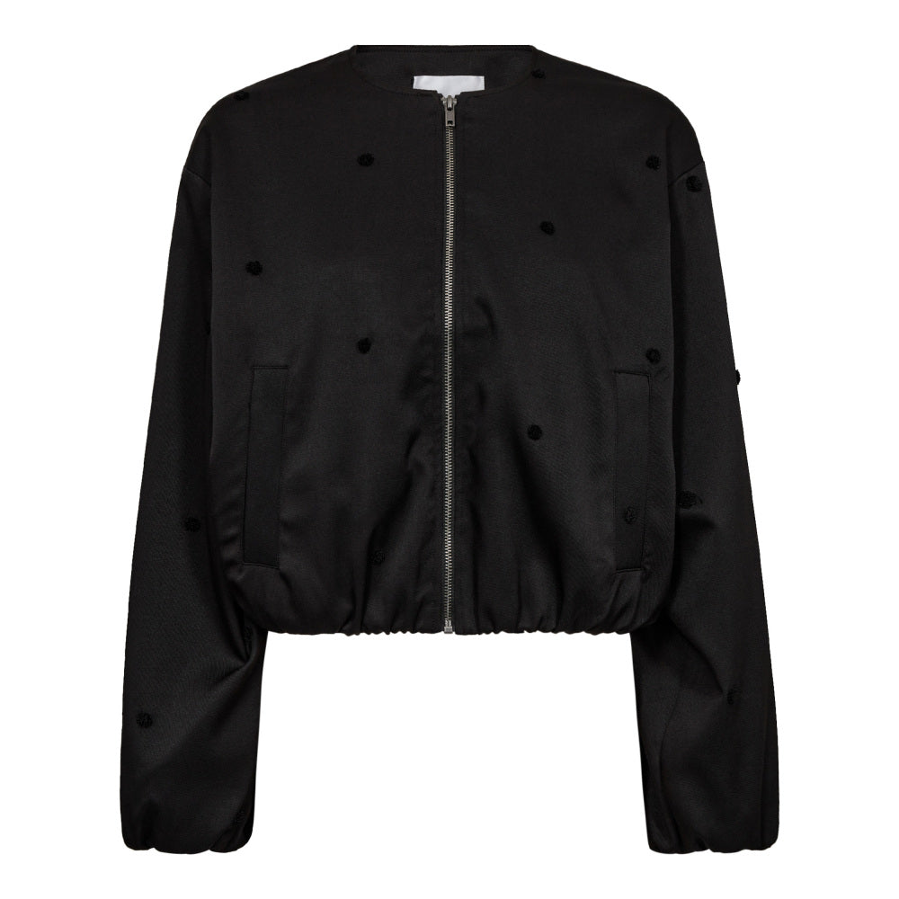 Clover dot balloon jacket