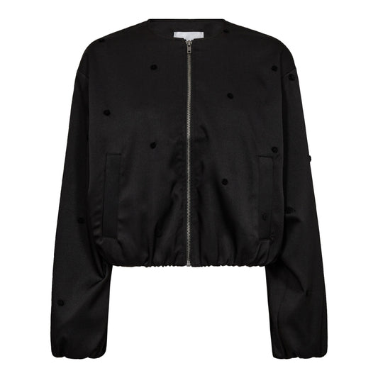 Clover dot balloon jacket