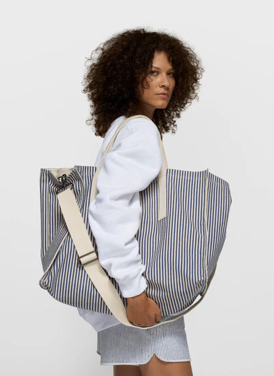Canvas shopper stripes