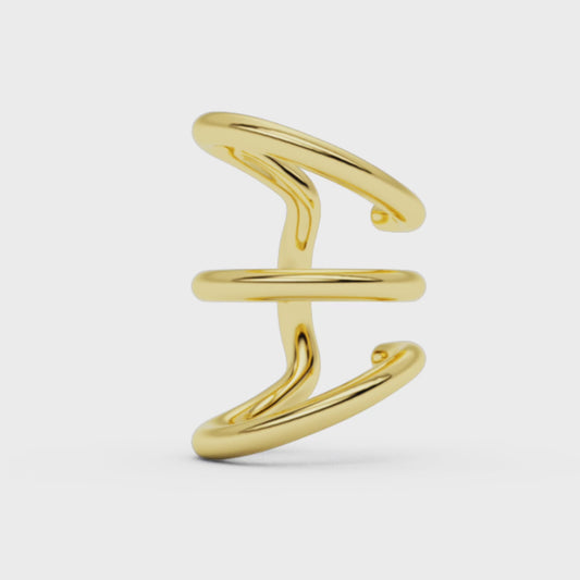Trio iva earcuff