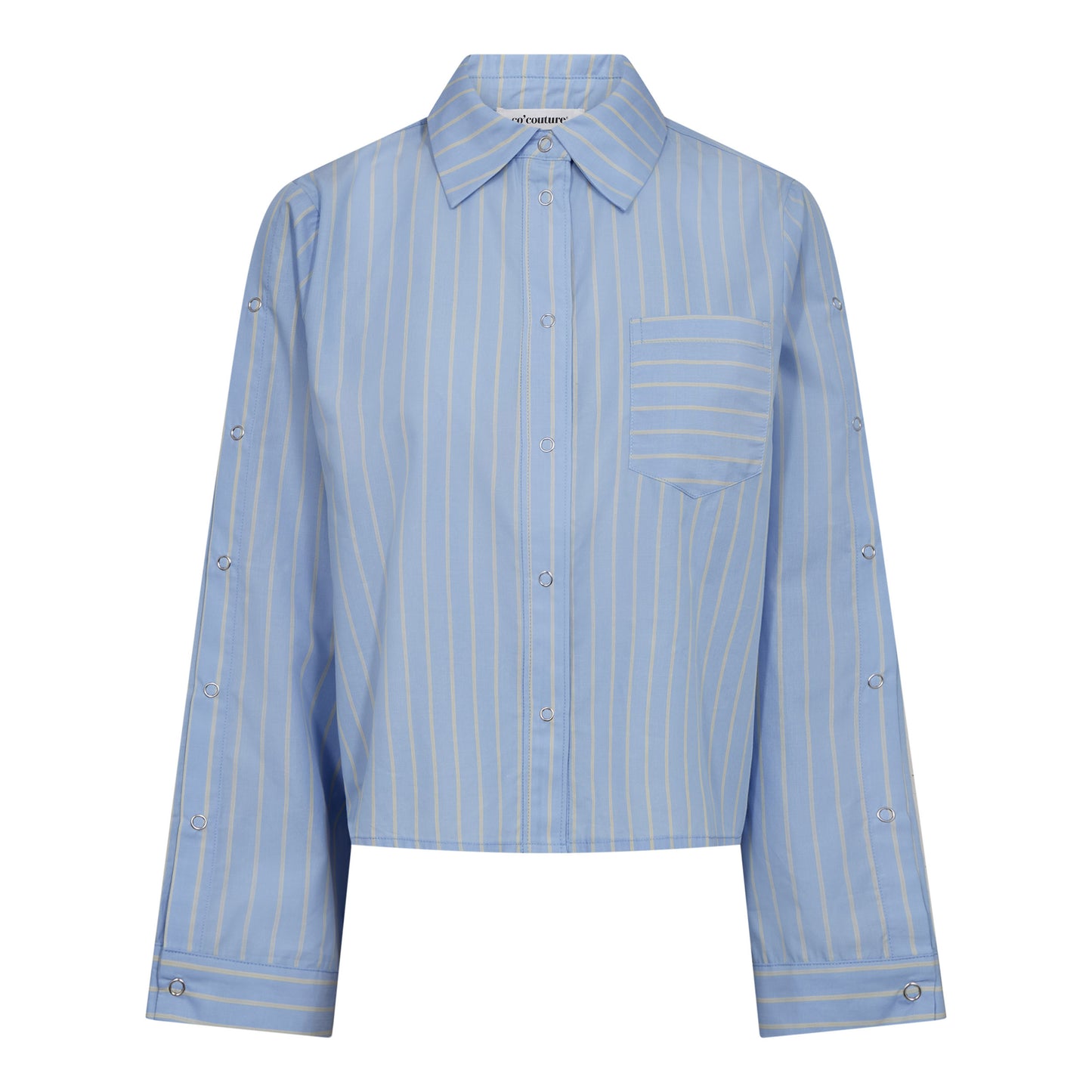 Simo stripe button shirt