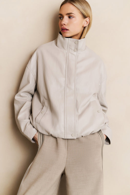 Ya Faux leather jkt 009060