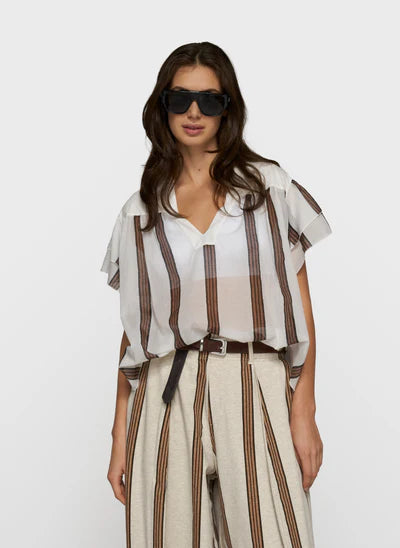 A line top stripes