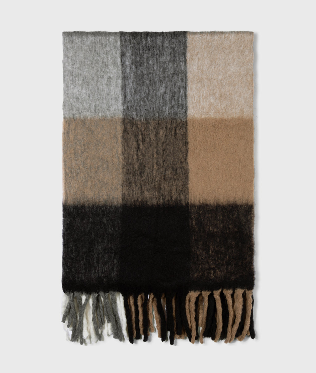 Wool blend PLAID