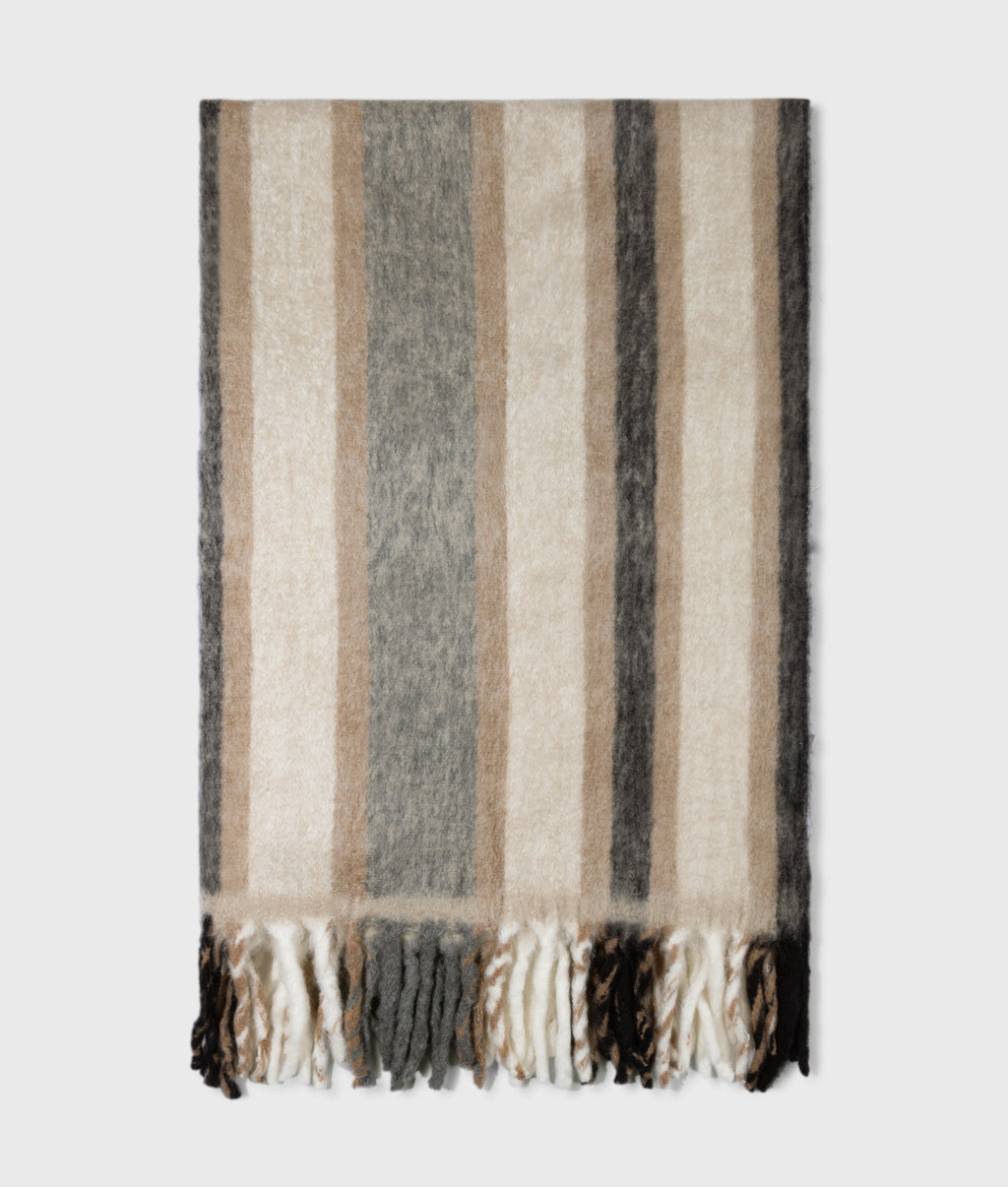 Wool blend PLAID