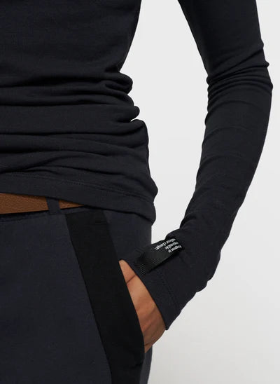 Extra long sleeve modal