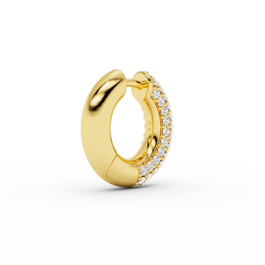 Chunky kos DIAMOND EARRING