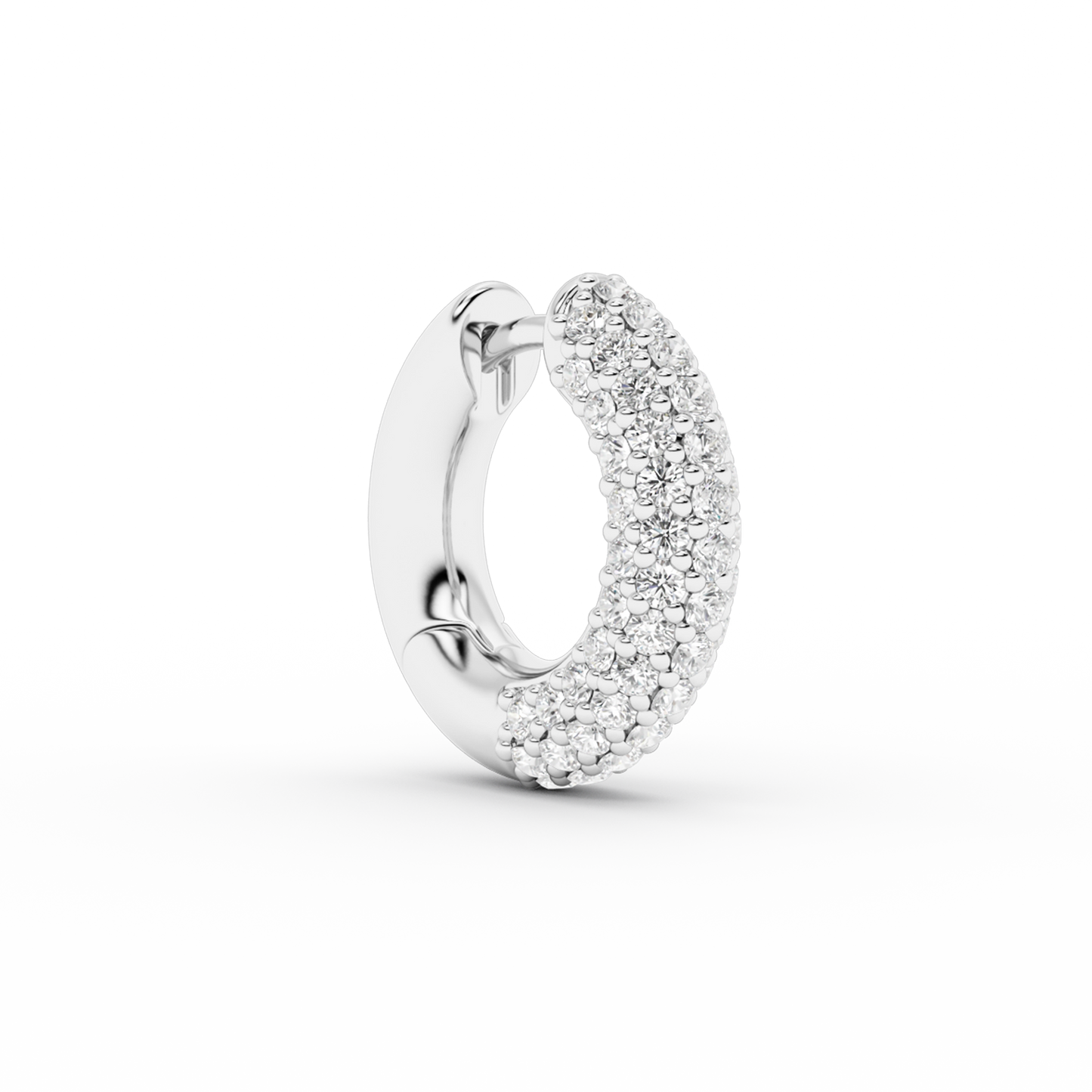 Chunky kos DIAMOND EARRING