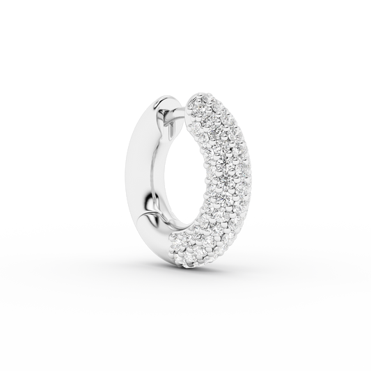 Chunky kos DIAMOND EARRING