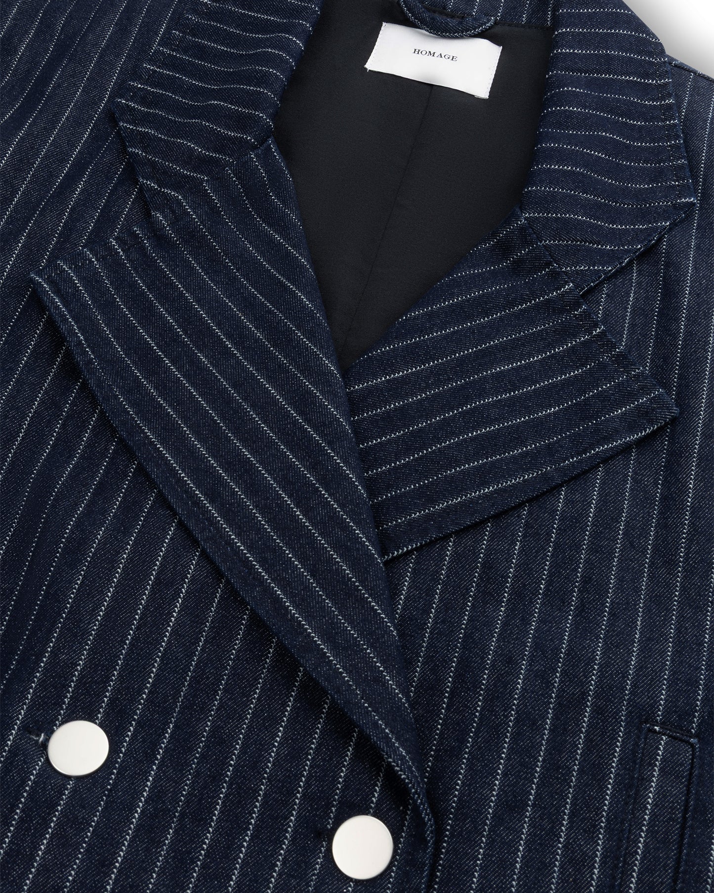 Oversized pinstripe waistcoat M29