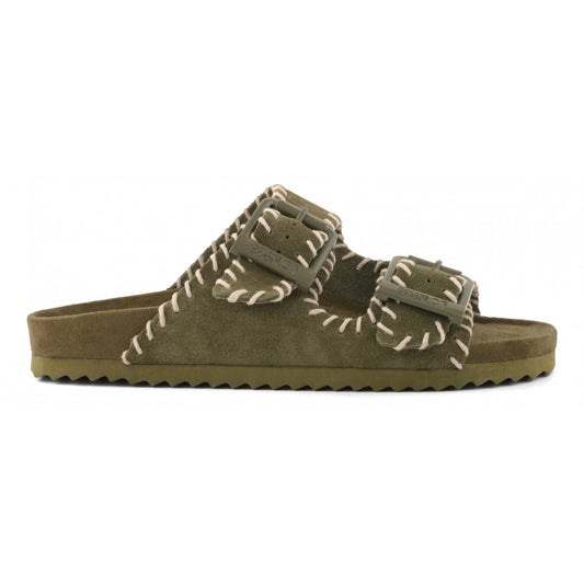 Sued Sandal Stitching