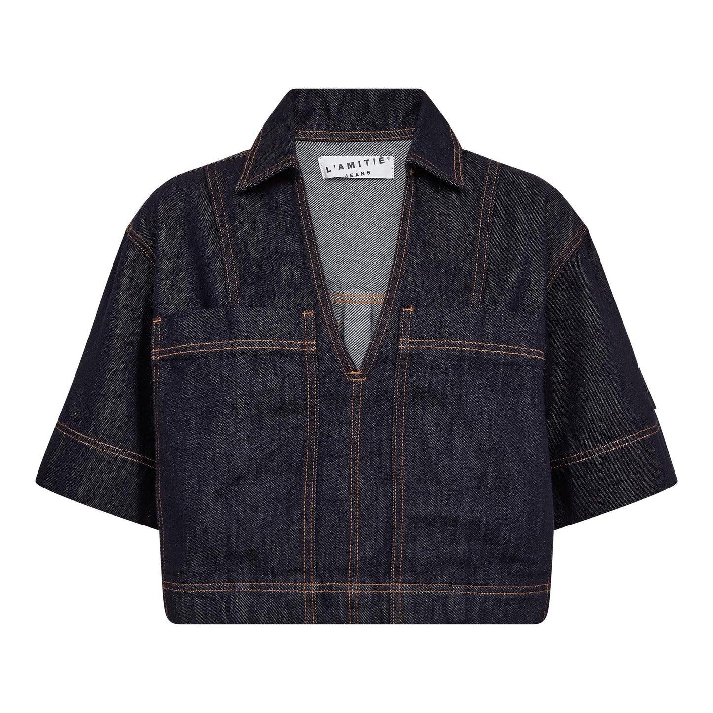 Drew denim top
