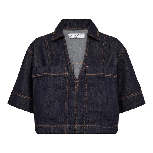 Drew denim top
