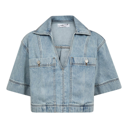 Drew denim TOP
