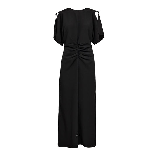 Satari long gather dress